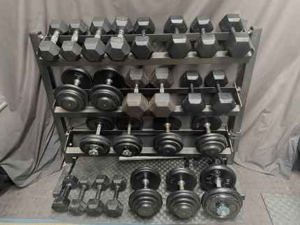 DUMBBELLS FEW REMAINING Gym Fitness in Toorak Gardens SA Gumtree Australia