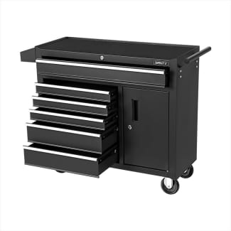 Giantz 9 Drawer Tool Box Cabinet Chest Toolbox Storage Garage