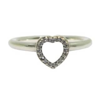 Puzzle heart sale frame ring