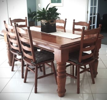 6 seater farmhouse table