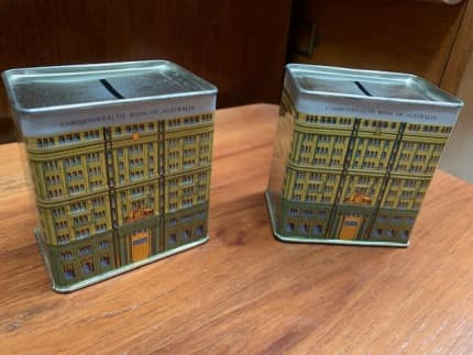 Vintage Commonwealth Bank Money Boxes. Antiques Gumtree