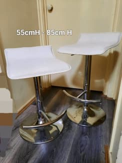 Bar Stools White x 2 Selling Together Stools Bar stools