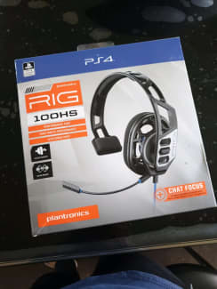 Plantronics RIG 100HS Gaming Headset Over Ear for Playstation PS4