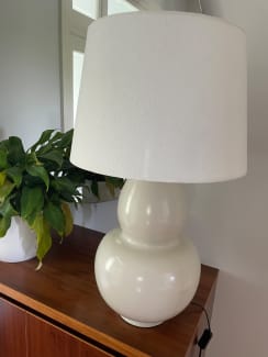 Orient House large cream lamp | Table & Desk Lamps | Gumtree Australia  Mosman Area - Mosman | 1306982245