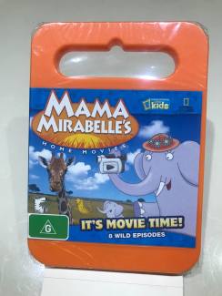 Mama Mirabelles Home Movies Kids DVD Its Movie Time 2007 CDs