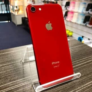 iPhone 8 64G Red Good Condition Unlocked Warranty AU Model INVO