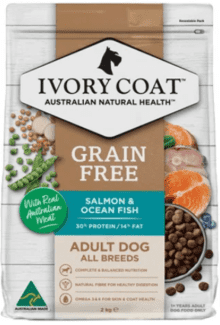 Ivory Coat Dog Adult Grain Free Ocean Fish and Salmon Pet Food