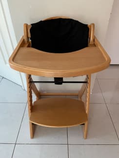 Mocka wooden clearance high chair