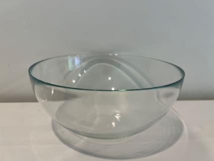 BLANDA Serving bowl, clear glass, 8 - IKEA