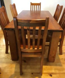 settler 7 piece dining suite