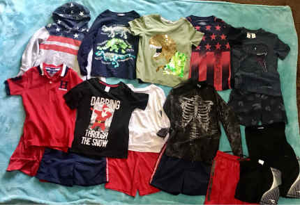 Boys clothes bundle high quality size 7/8t