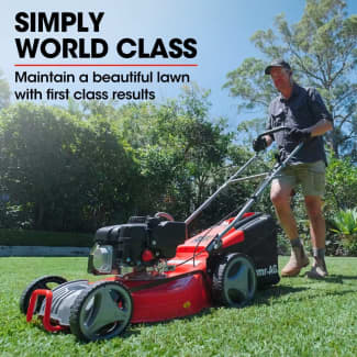 Self propelled lawn online mowers gumtree