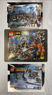 LEGO DC Batman 76122 Batcave 76046 Heroes Justice Ironman 76125