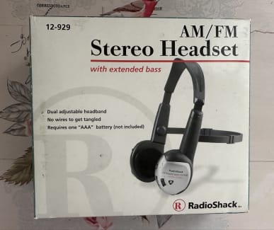 Radioshack earphones discount