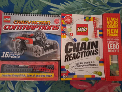 Lego crazy action discount contraptions book kit