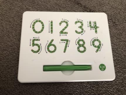 Magnetic number set (0 to 9)