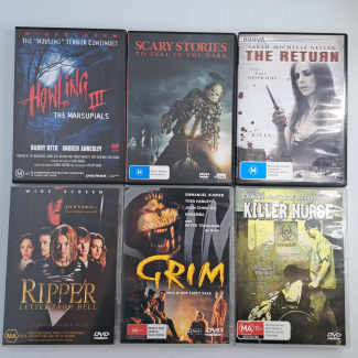 Action/Horror/Thriller DVD buy Lot