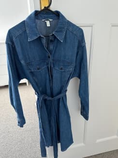 H and sale m denim dress