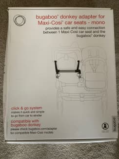 Bugaboo donkey mono 2024 maxi cosi adapter