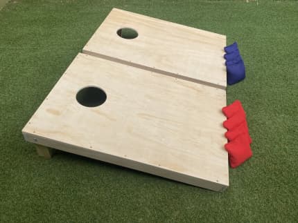 Chicago Football Team Cornhole Set with Bags - Custom Cornhole Game -  Outdoor Game - Pro Football - NFL Cornhole