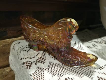 MURANO. Art glass, shoes, 2 pcs, Italy. Glass - Other - Auctionet