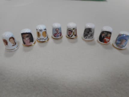 Thimble Collection, Including Princess Diana and Prince Charles