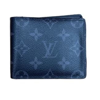 Men's Louis Vuitton M62294 Slender Wallet Black, 002800226968