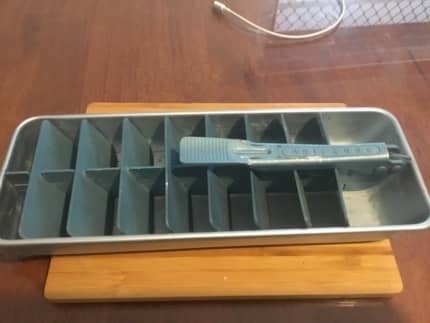 Vintage Frigidaire Quickube Ice Cube Tray Retro Aluminum Ice Cube