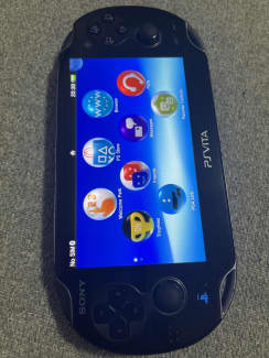 Black PS Vita with wifi, OLED screen & 3G model PCH-1100 | Video