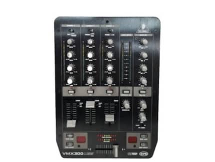 Behringer Pro 3 Channel Dj Mixer W/Usb Interface Vmx300usb