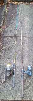 2 x Fishing Rods, Fishing
