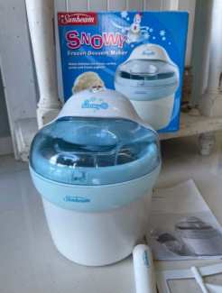 Snowy ice cream maker instructions sale