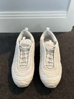 Kids white outlet 97s