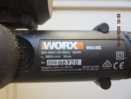 WORX WG118E 550w Corded Electric Grass Trimmer Garden Tools