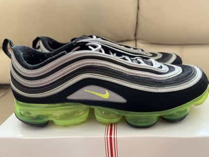 Green nike air on sale vapormax 97 sneakers