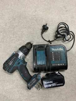 Makita dhp458 deals battery and charger