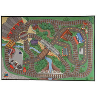 Thomas the store tank play mat