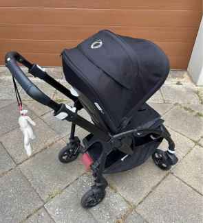 Bugaboo Bee 6 in black with seat linear rain protector travel bag Prams Strollers in Hillcrest SA Gumtree Australia