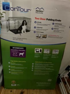 Contour folding hotsell dog crate