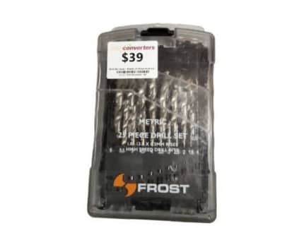 Frost 25 store piece drill set