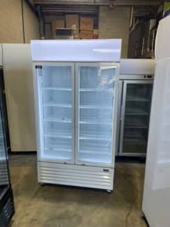 Glass door fridge deals gumtree