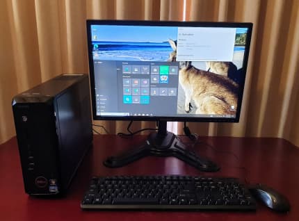 Computer Dell Vostro 270s with 22-inch monitor, Wi-Fi, k/b and