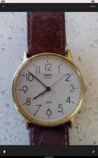 TIMEX GOLD AND WHITE FACED MENS WATCH | Watches | Gumtree Australia  Whittlesea Area - Thomastown | 1308748125