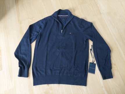 tommy hilfiger cotton silk pullover