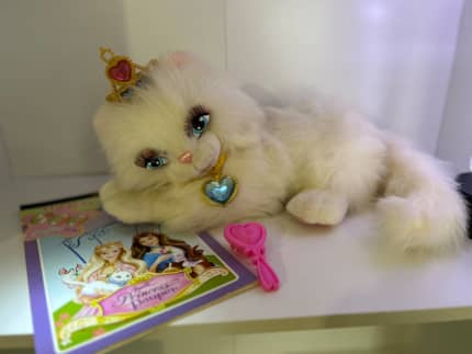 Barbie Princess and the Pauper Serafina Interactive Plush Cat