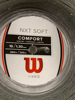 Wilson NXT Soft Multifilament 1.30mm Tennis String Reel Silver
