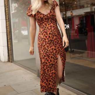 French Connection Animal Print Midi Dress Dresses Skirts in Narre Warren North VIC Gumtree Australia