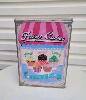 Retro Style Fairy Cakes Tin Collectables in Chapman ACT Gumtree Australia