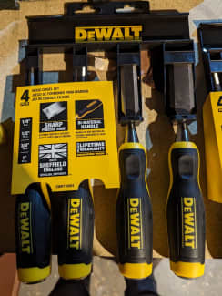 Dewalt 4 deals piece chisel set