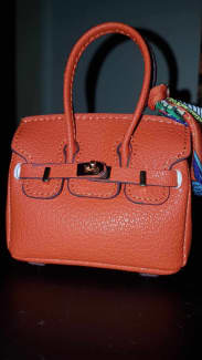 Full Cover Mini Birkin Bag Pendant Mini Mini Handbag for for Earphone  Lipstick 